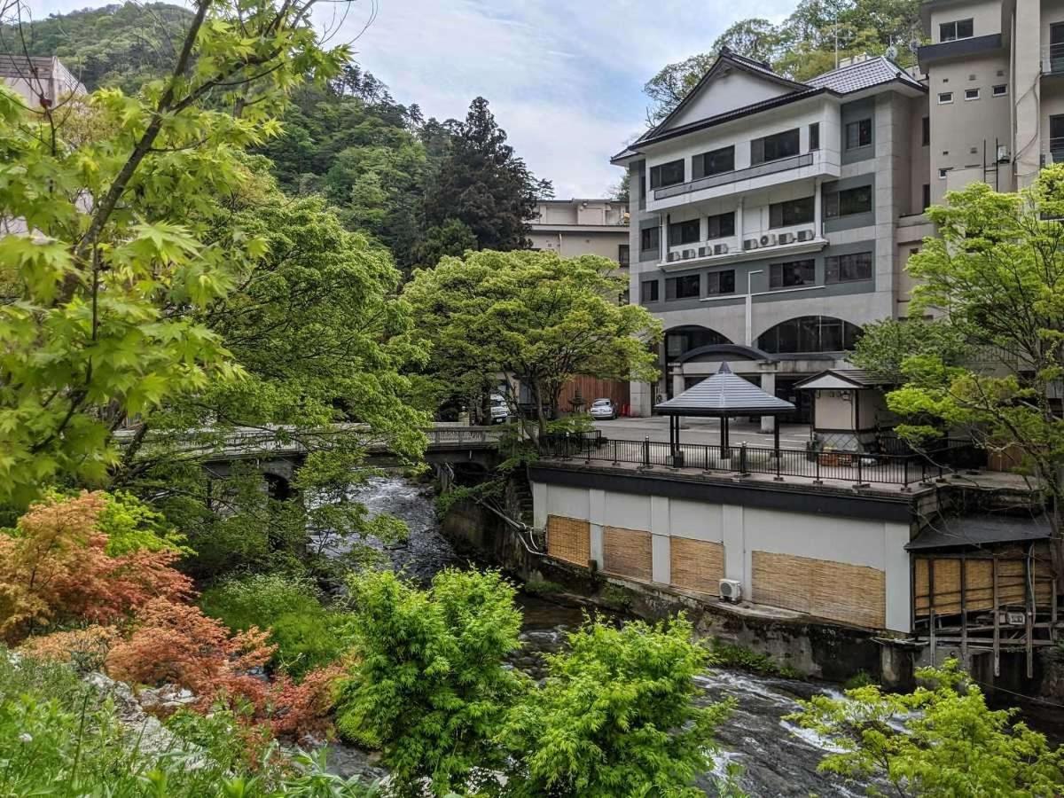 Hotel Kutsurogijyuku Shintaki Aizu-Wakamatsu Zewnętrze zdjęcie